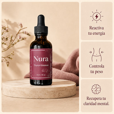 Nura® | Gotas para el equilibrio tiroideo