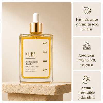 Nura® - Aceite corporal de seda