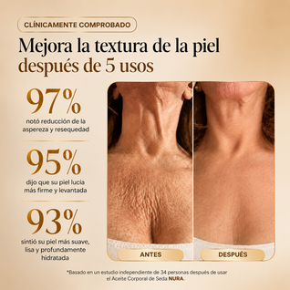 Nura® - Aceite corporal de seda